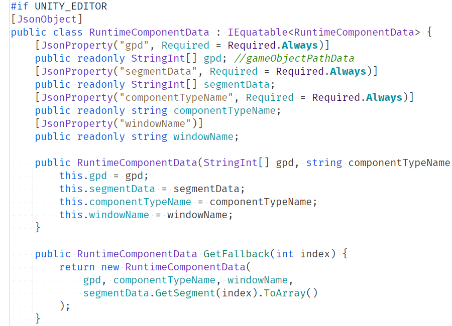 'AddComponent' tracking and editor script